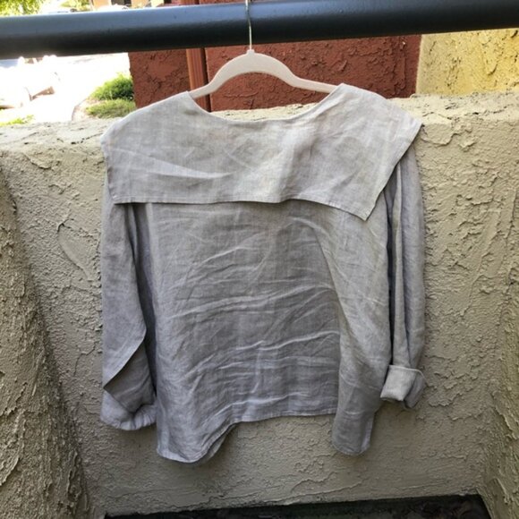 Flax brand slow fashion linen shirt - Picture 3 of 3